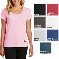 Ladies Scoop Neck Tee Shirt Soft Blend!!! S,M,L,XL,2XL,3XL,4XL New!!