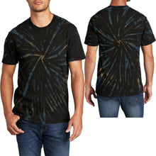 Load image into Gallery viewer, Tie Dye Mens T-Shirt Tye Dyed Tee GALAXY &amp; WATERCOLOR Spiral S M L XL 2X 3X 4X