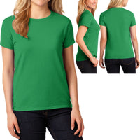 Gildan Ladies MISSY FIT T-Shirt Preshrunk Womens Short Sleeve Tee S-XL 2X, 3X