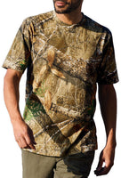 MENS REALTREE EDGE SOFT COTTON T-SHIRT CAMO CAMOUFLAGE TEE HUNTING S-3X NEW!