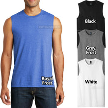 Load image into Gallery viewer, Young Mens Sleeveless T-Shirt Muscle Tank Shooter Cotton Tee XS-XL, 2X 3X 4X NEW