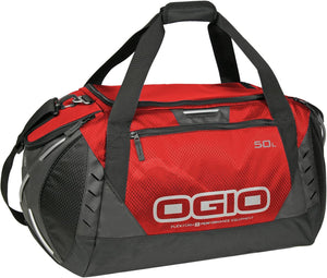 OGIO Flex Form Duffel Bag Red New with Tags Travel, Gym, Work on SALE! MSRP $85