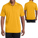 Mens Polo Shirt Moisture Wicking MICRO MESH Dri Fit XS - XL 2XL, 3XL, 4XL NEW