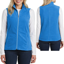 Load image into Gallery viewer, Ladies Plus Size Polar Fleece Vest With Pockets Warm Womens XL, 2XL, 3XL, 4XL