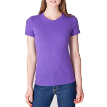 Load image into Gallery viewer, American Apparel Ladies T-Shirt Fine Jersey Soft Womens Tee S M L XL 2XL NEW