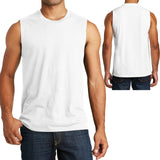 Young Mens Sleeveless T-Shirt Muscle Tank Shooter Cotton Tee XS-XL, 2X 3X 4X NEW
