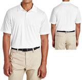 Mens Moisture Wicking Polo Shirt UV Protection Performance XS-XL 2X, 3X, 4X NEW