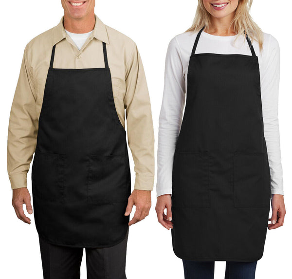 Port Authority Adult Full Length with POCKETS NEW Waiter Watress Restaurant Cook