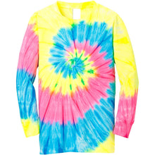 Load image into Gallery viewer, Youth T-Shirt Tie Dye LONG SLEEVE Boys Girls Kids Tee XS, S, M, L, XL NEW