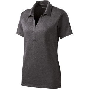 Ladies Heathered Polo Shirt Dri Fit Performance XS-2XL 3XL 4XL Golf Tennis NEW
