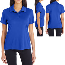 Load image into Gallery viewer, Ladies Plus Size Polo Shirt Moisture Wicking Performance Womens XL, 2XL, 3XL NEW