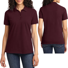 Load image into Gallery viewer, Ladies Plus Size Polo Shirt Cotton Poly Blend Womens Top XL, 2XL, 3XL, 4XL NEW