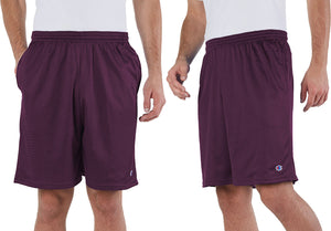 Champion Adult Mesh Short with Pockets Maroon Size XL