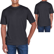 Load image into Gallery viewer, Mens Moisture Wicking T-Shirt Heather Gym Exercise Running Tee XS-XL 2X, 3X, 4X