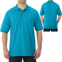 Load image into Gallery viewer, Jerzees Mens Polo Shirt Moisture Wicking Dry Blend Stain Protection S, M, L, XL