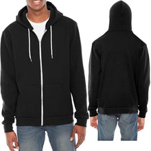 Load image into Gallery viewer, American Apparel Zip Hoodie Unisex Hooded Fleece Sweatshirt USA Made XS-2XL NEW