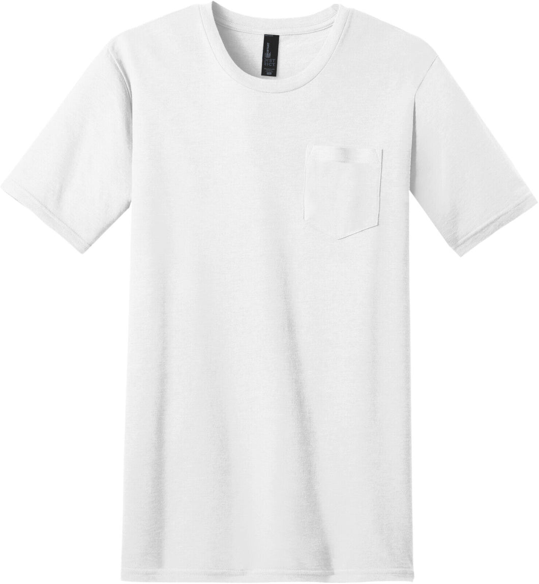 BIG MENS Heather Crew Neck T-Shirt with POCKET Tee Size XL, 2XL, 3XL, 4XL NEW