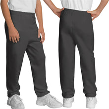 Load image into Gallery viewer, Youth Elastic Bottom Sweatpants  XS, S, M, L, XL Childrens Boys Girls Kids NEW