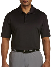 Load image into Gallery viewer, Adidas Big &amp; Tall Performance Moisture Wicking Polo Black Size 3XLT BRAND NEW