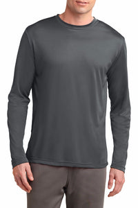 Mens Long Sleeve T-Shirt Base Layer Moisture Wicking Workout Dri-Fit XS-4XL NEW