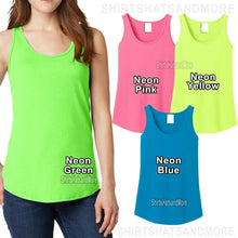 Load image into Gallery viewer, Ladies Plus Size Tank Top Neons Sleeveless Womens T-Shirt Top XL, 2XL 3XL, 4XL
