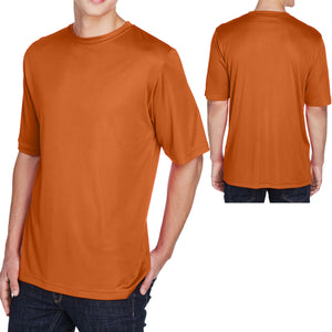 BIG MENS Moisture Wicking T-Shirt Dri Fit Performance Tee L, XL, 2XL, 3XL, 4XL
