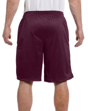 Load image into Gallery viewer, Champion Adult Mesh Short with Pockets Maroon Size XL