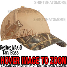 Load image into Gallery viewer, Embroidered Wildlife Camo Baseball Cap Hunting Hat Mossy Oak Realtree Xtra Max 5