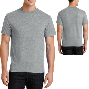Mens Tall T-Shirt 50/50 Cotton Poly Tee LT, XLT, 2XLT, 3XLT, 4XLT NEW