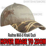 Embroidered Wildlife Camo Baseball Cap Hunting Hat Mossy Oak Realtree Xtra Max 5