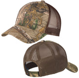 Mens Camo Hat Realtree Xtra Mossy Oak Country Baseball Cap Mid Structured NEW