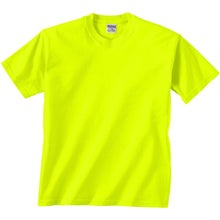 Load image into Gallery viewer, Mens T-Shirt Safety Green Orange Yellow Cotton Blend High Vis ANSI S-5XL Gildan
