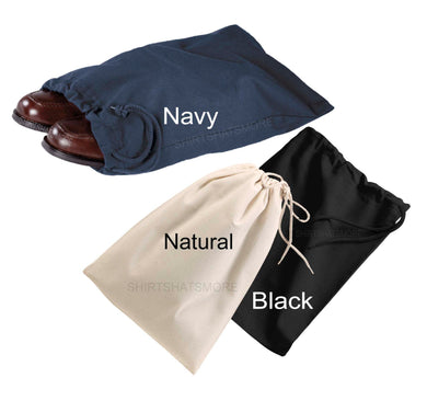 Port Company Shoe Bag For Travel Crafts Hobbies Valuables Tote NEW!  Free Ship