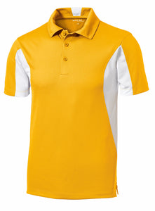 BIG Mens Polo Shirt Moisture Wicking DriFit Snag Resist Color Block XL 2X 3X 4X